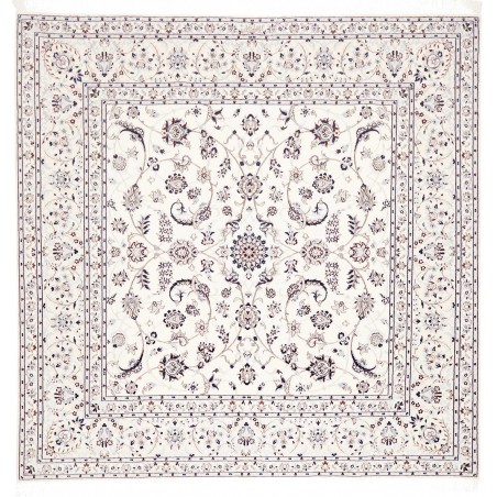 Tappeto Nain 6La Persia beige grigio 205x203
