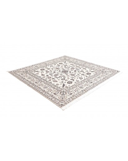 Tappeto Nain 6La Persia beige grigio 205x203
