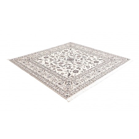 Tappeto Nain 6La Persia beige grigio 205x203