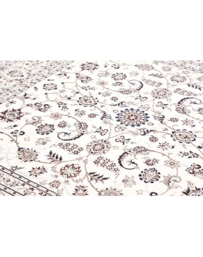 Tappeto Nain 6La Persia beige grigio 205x203