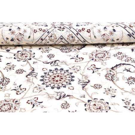 Tappeto Nain 6La Persia beige grigio 205x203