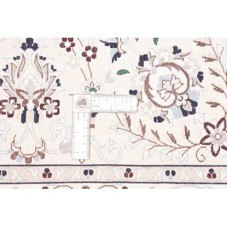 Tappeto Nain 6La Persia beige grigio 205x203