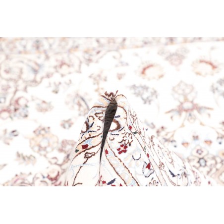 Tappeto Nain 6La Persia bianco azzurro 194x200