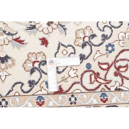 Tappeto Nain 6La Persia bianco azzurro 194x200