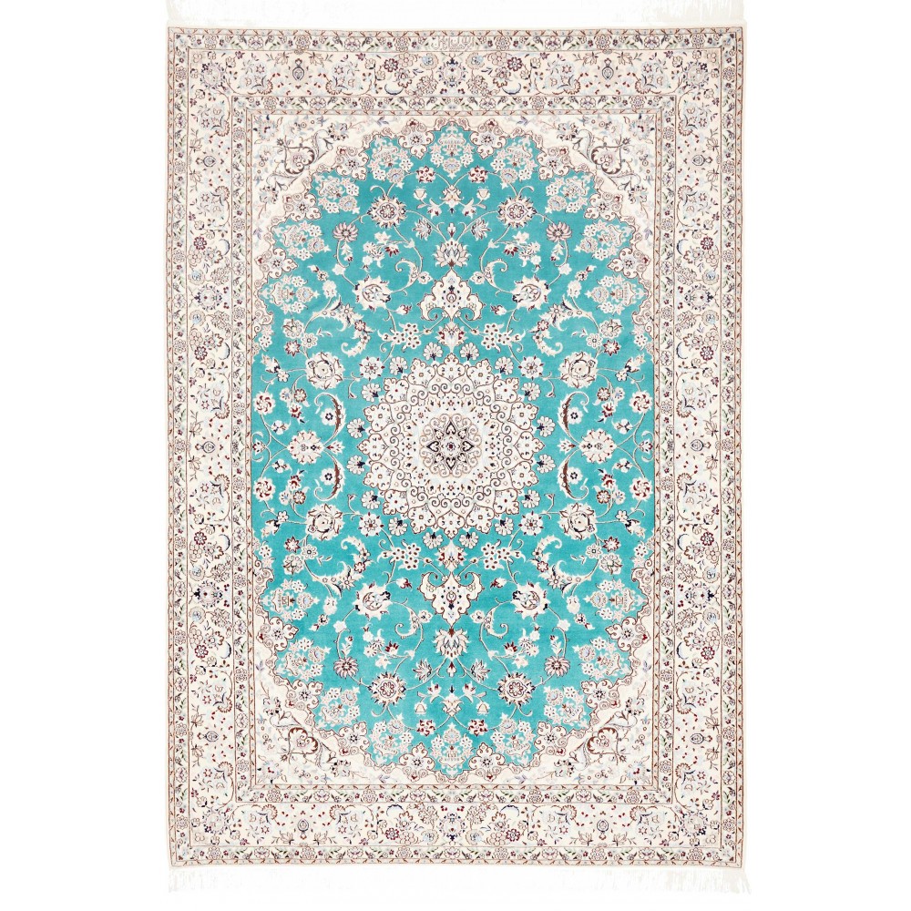 Tappeto Nain 6La Persia blu azzurro 160x233