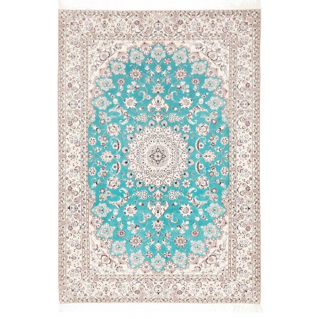 Tappeto Nain 6La Persia blu azzurro 160x233