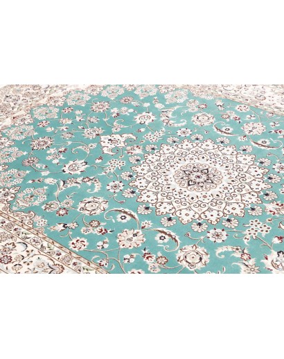 Tappeto Nain 6La Persia blu azzurro 160x233