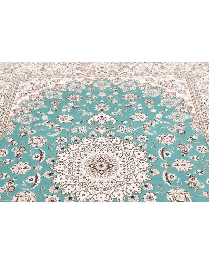 Tappeto Nain 6La Persia blu azzurro 160x233
