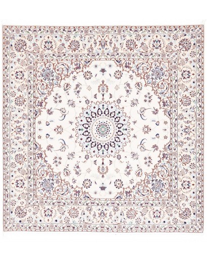 Tappeto Nain 6La Persia beige azzurro 168x173