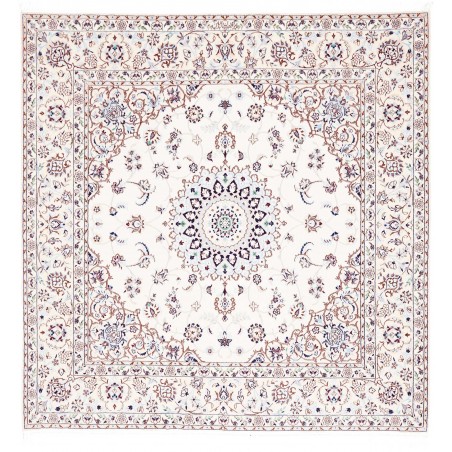 Tappeto Nain 6La Persia beige azzurro 168x173