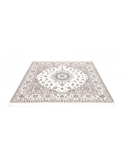 Tappeto Nain 6La Persia beige azzurro 168x173
