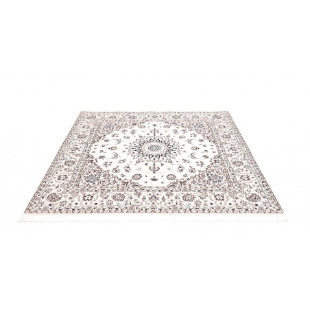 Tappeto Nain 6La Persia beige azzurro 168x173