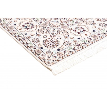 Tappeto Nain 6La Persia beige azzurro 168x173