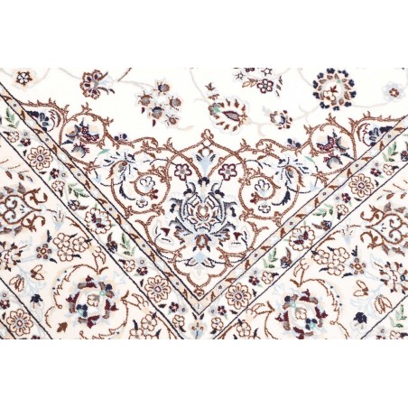 Tappeto Nain 6La Persia beige azzurro 168x173