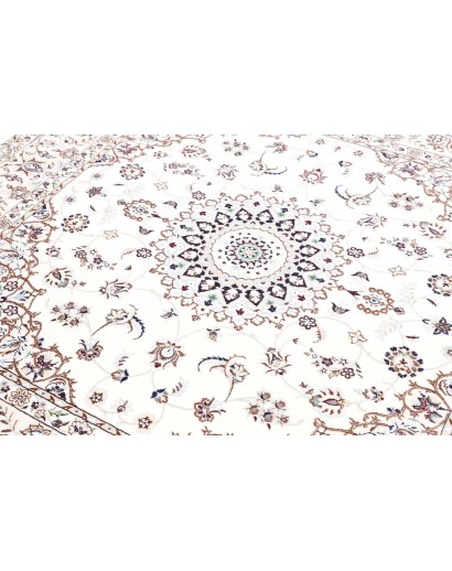 Tappeto Nain 6La Persia beige azzurro 168x173