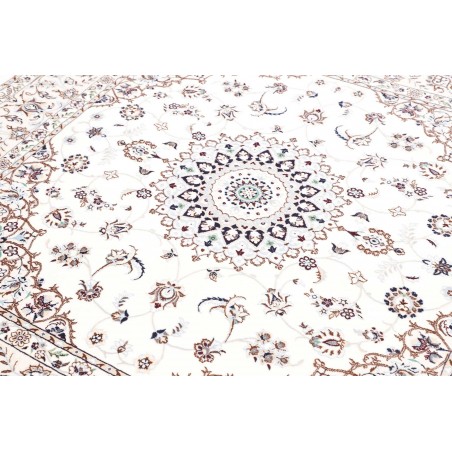 Tappeto Nain 6La Persia beige azzurro 168x173