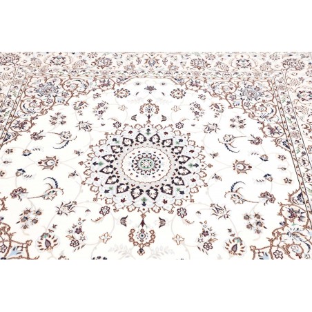 Tappeto Nain 6La Persia beige azzurro 168x173