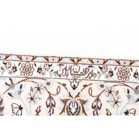 Tappeto Nain 6La Persia beige azzurro 168x173