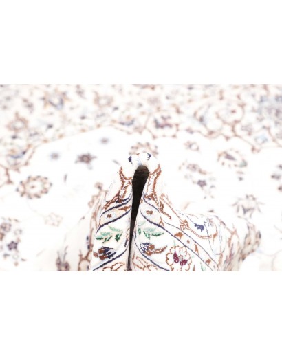 Tappeto Nain 6La Persia beige azzurro 168x173