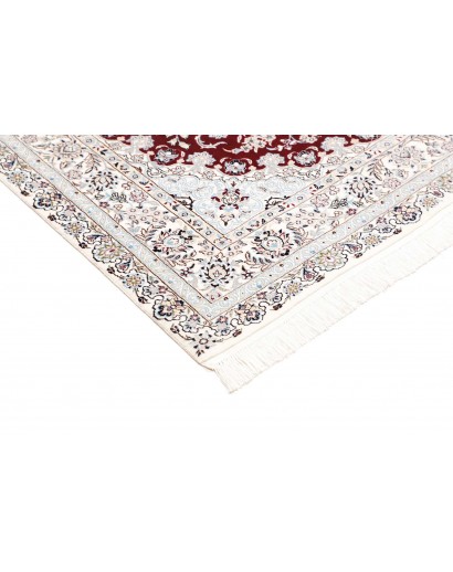 Tappeto Nain 6La Persia bianco grigio 127x191