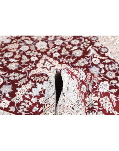 Tappeto Nain 6La Persia bianco grigio 127x191