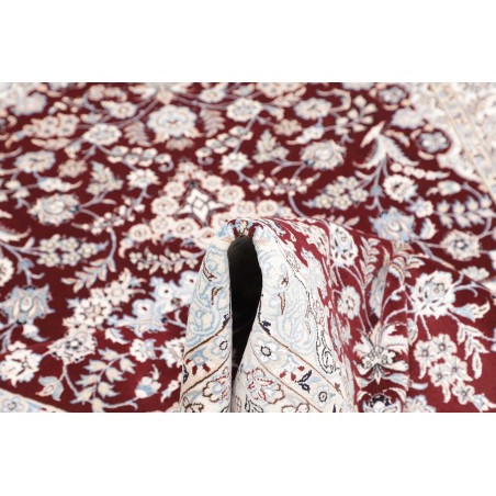 Tappeto Nain 6La Persia bianco grigio 127x191