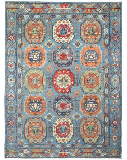 Tappeto Kazak Afghanistan grigio marrone 172x230