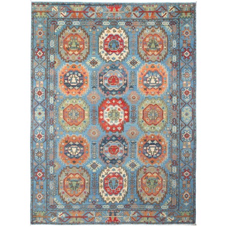 Tappeto Kazak Afghanistan grigio marrone 172x230