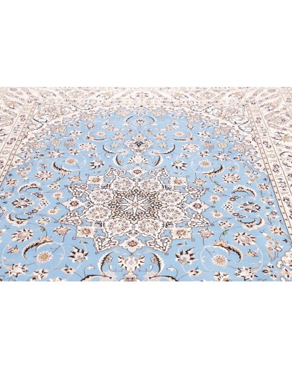Tappeto Nain 6La Persia bianco blu 186x255