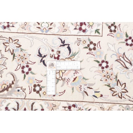 Tappeto Nain 6La Persia bianco blu 186x255