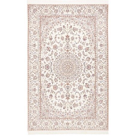 Tappeto Nain 6La Persia bianco verde 166x260