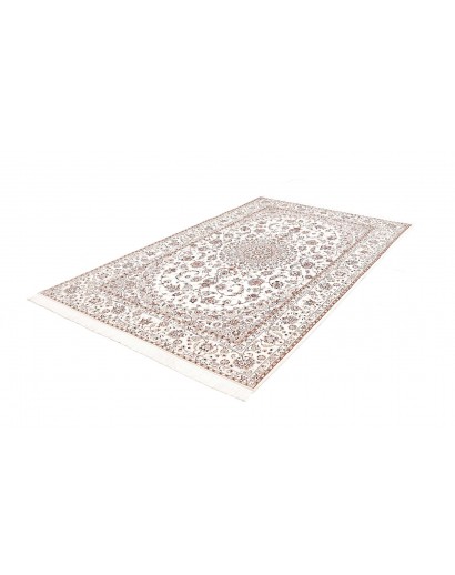 Tappeto Nain 6La Persia bianco verde 166x260