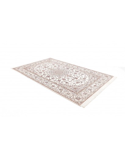 Tappeto Nain 6La Persia bianco verde 166x260