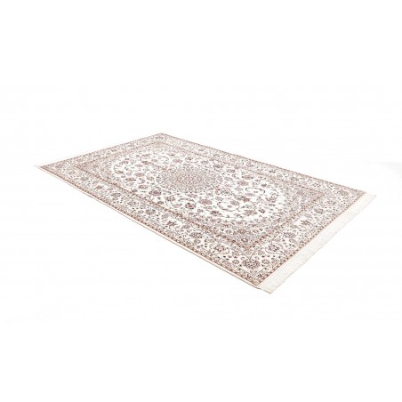 Tappeto Nain 6La Persia bianco verde 166x260