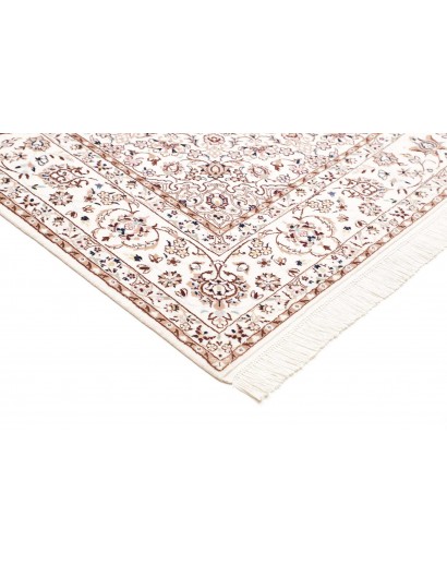 Tappeto Nain 6La Persia bianco verde 166x260