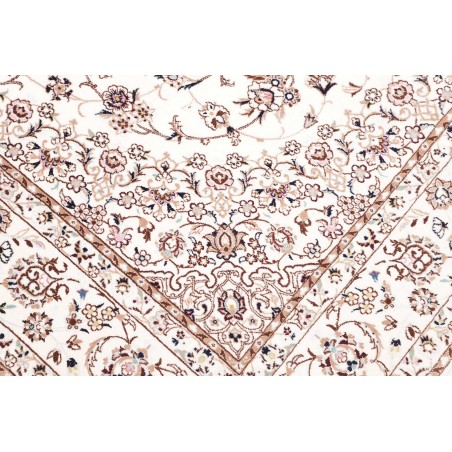 Tappeto Nain 6La Persia bianco verde 166x260