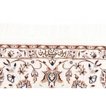 Tappeto Nain 6La Persia bianco verde 166x260