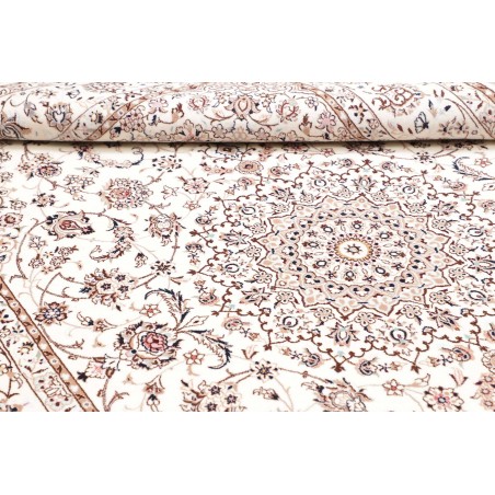 Tappeto Nain 6La Persia bianco verde 166x260