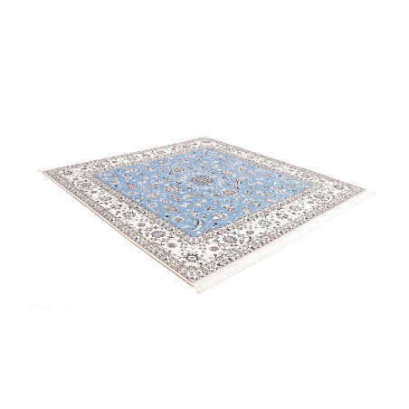 Tappeto Nain 6La Persia bianco grigio 208x208