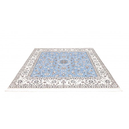 Tappeto Nain 6La Persia bianco grigio 208x208