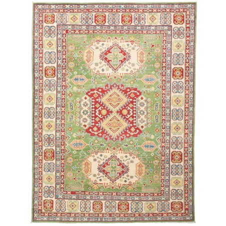 Tappeto Kazak Pakistan marrone bianco 151x206