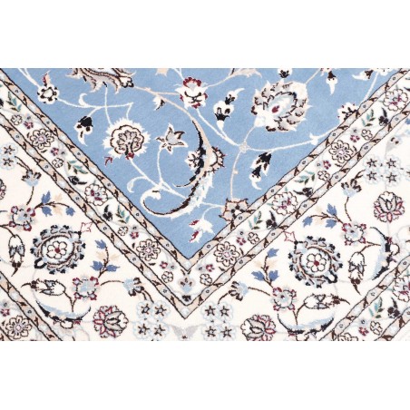 Tappeto Nain 6La Persia bianco grigio 208x208