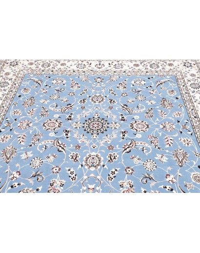 Tappeto Nain 6La Persia bianco grigio 208x208