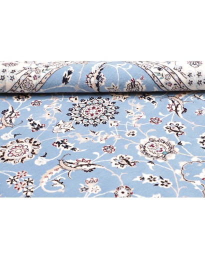 Tappeto Nain 6La Persia bianco grigio 208x208