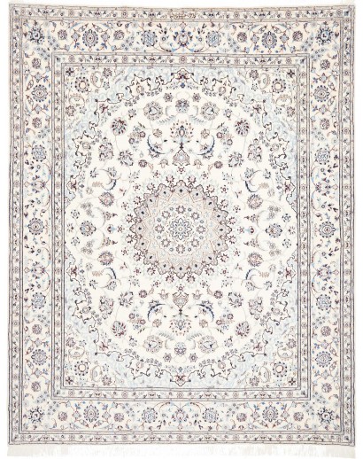 Tappeto Nain 6La Persia bianco grigio 206x257