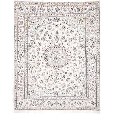 Tappeto Nain 6La Persia bianco grigio 206x257