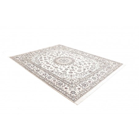 Tappeto Nain 6La Persia bianco grigio 206x257