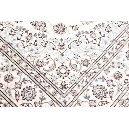 Tappeto Nain 6La Persia bianco grigio 206x257