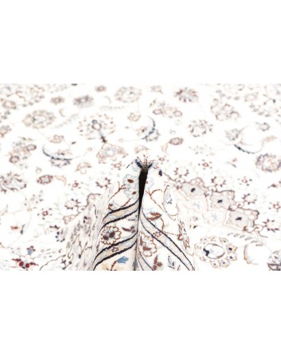 Tappeto Nain 6La Persia bianco grigio 206x257