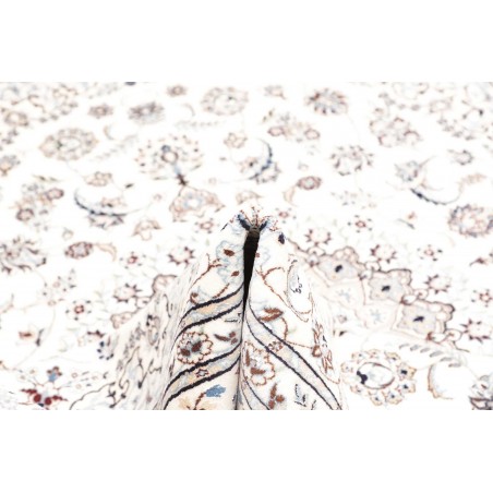 Tappeto Nain 6La Persia bianco grigio 206x257